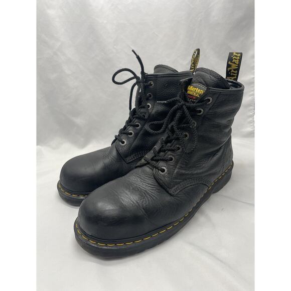 Dr. Martens Industrial Steel Toe Safety Boots DM212 Men's US Sz 14 UK 13 EU 48 - Picture 1 of 10